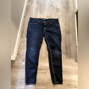 Woman’s Silver Jeans